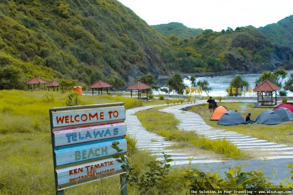 Pantai Telawas: keindahan alam tersembunyi