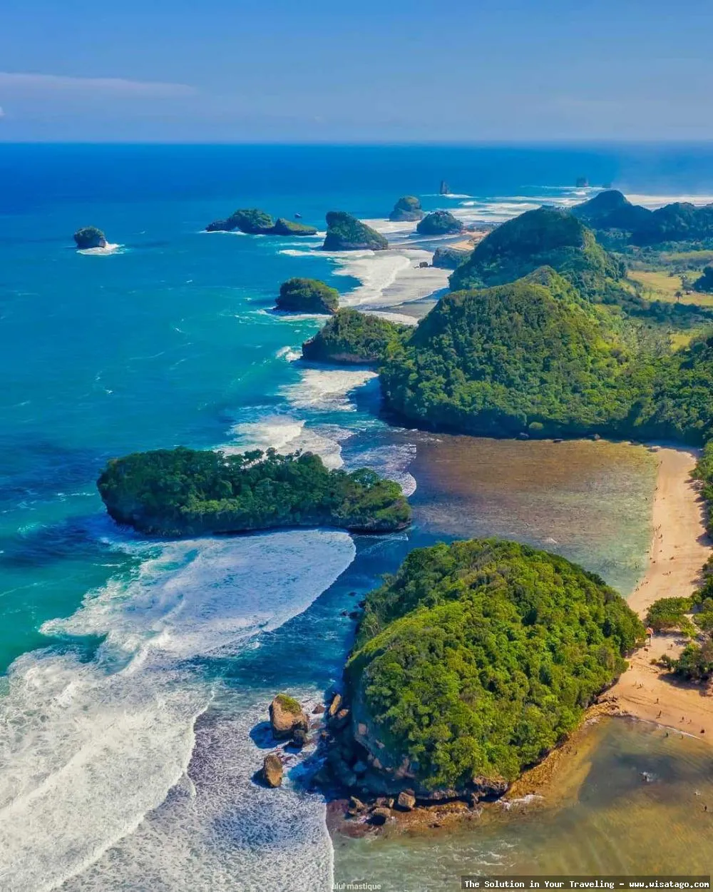 Pantai Teluk Asmara, pemandangan menawan