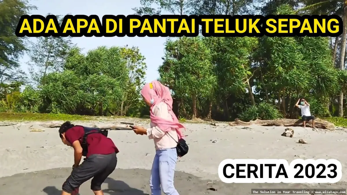 Pantai Teluk Sepang yang indah mempesona