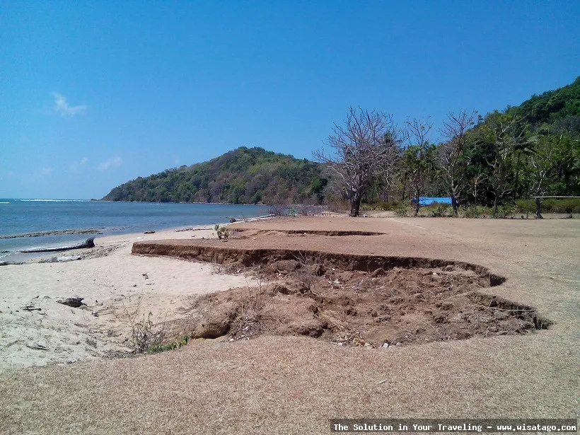 Pantai Terosan, keindahan alam tersembunyi