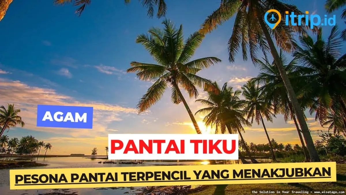 Pantai Tiku, pesona alam Sumatera.