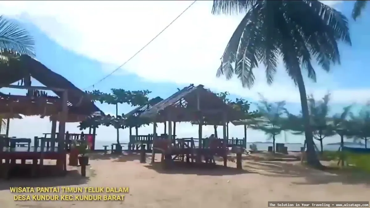 Pantai Timun, keindahan alam tersembunyi