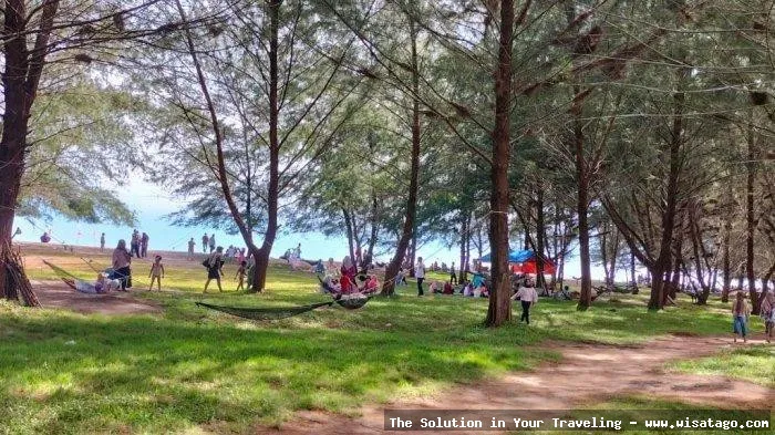 Pantai Tiram: pemandangan pantai yang indah