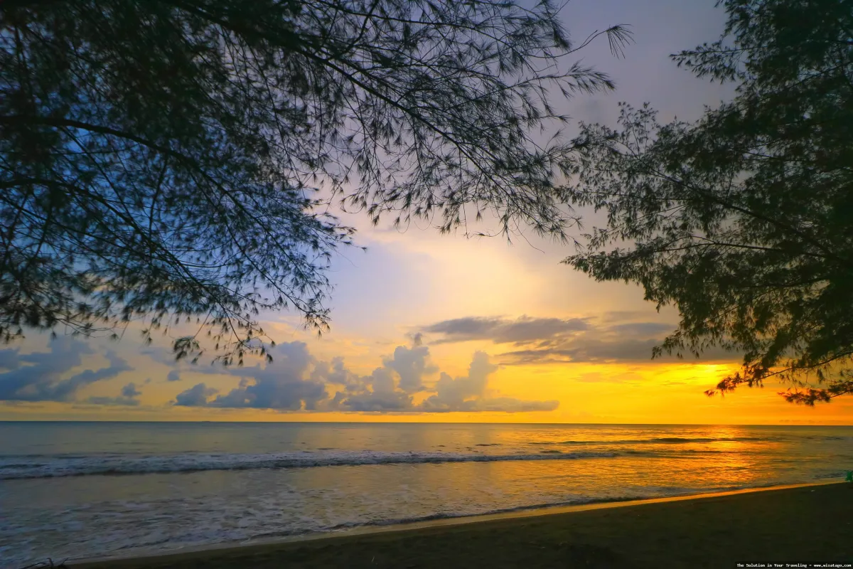 Pantai Tiram, pesona laut Sumatera.