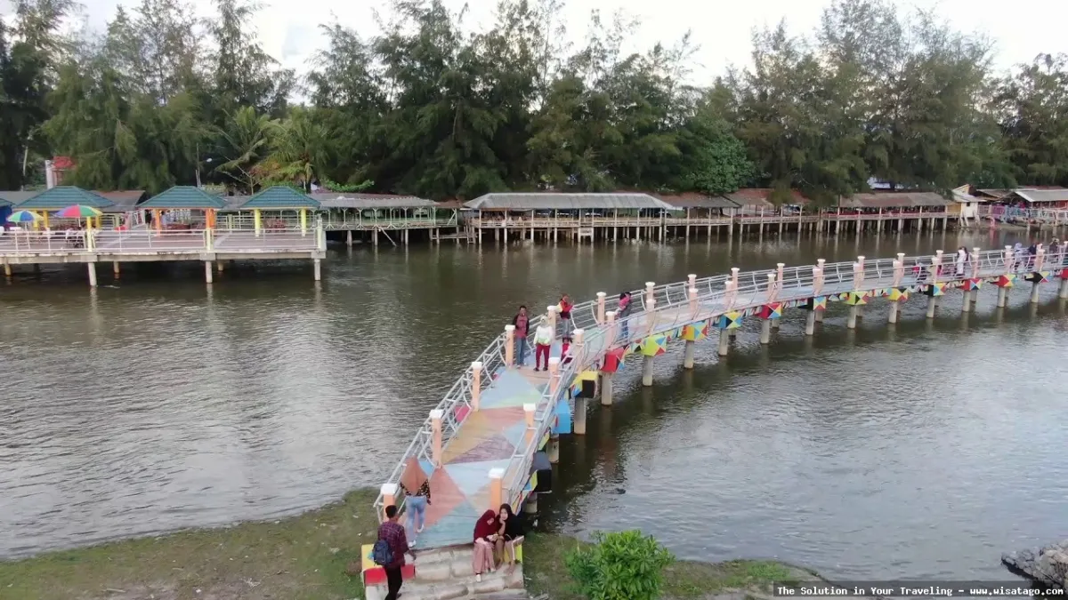 Pantai Tiram, pesona alam Sumatera.
