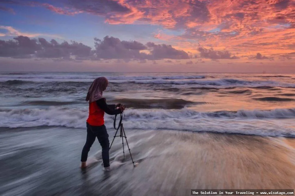Pantai Trisik: pemandangan tepi pantai