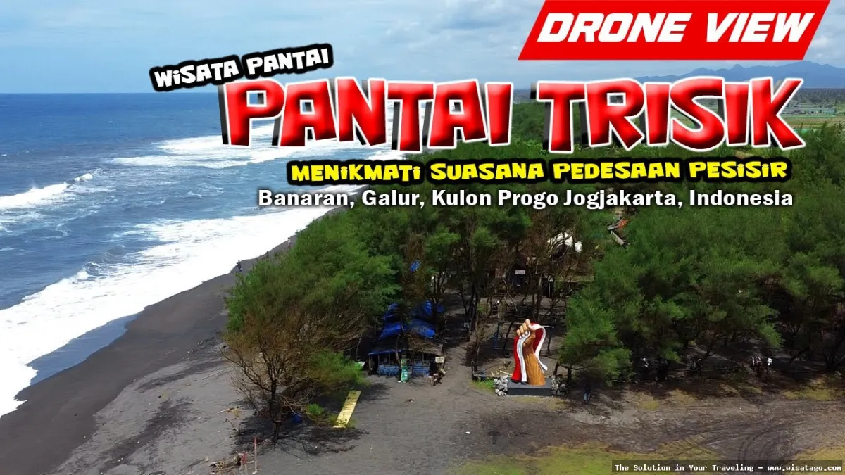 Pantai Trisik: pesona laut selatan.