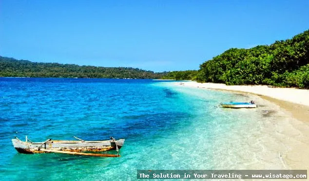 Pantai Ujung Kulon yang indah mempesona