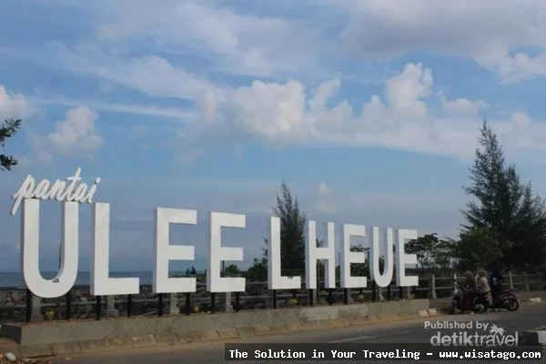 Pantai Ulee Lheue, pemandangan laut indah