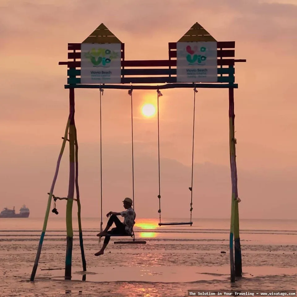 Pantai Viovio, keindahan alam memukau