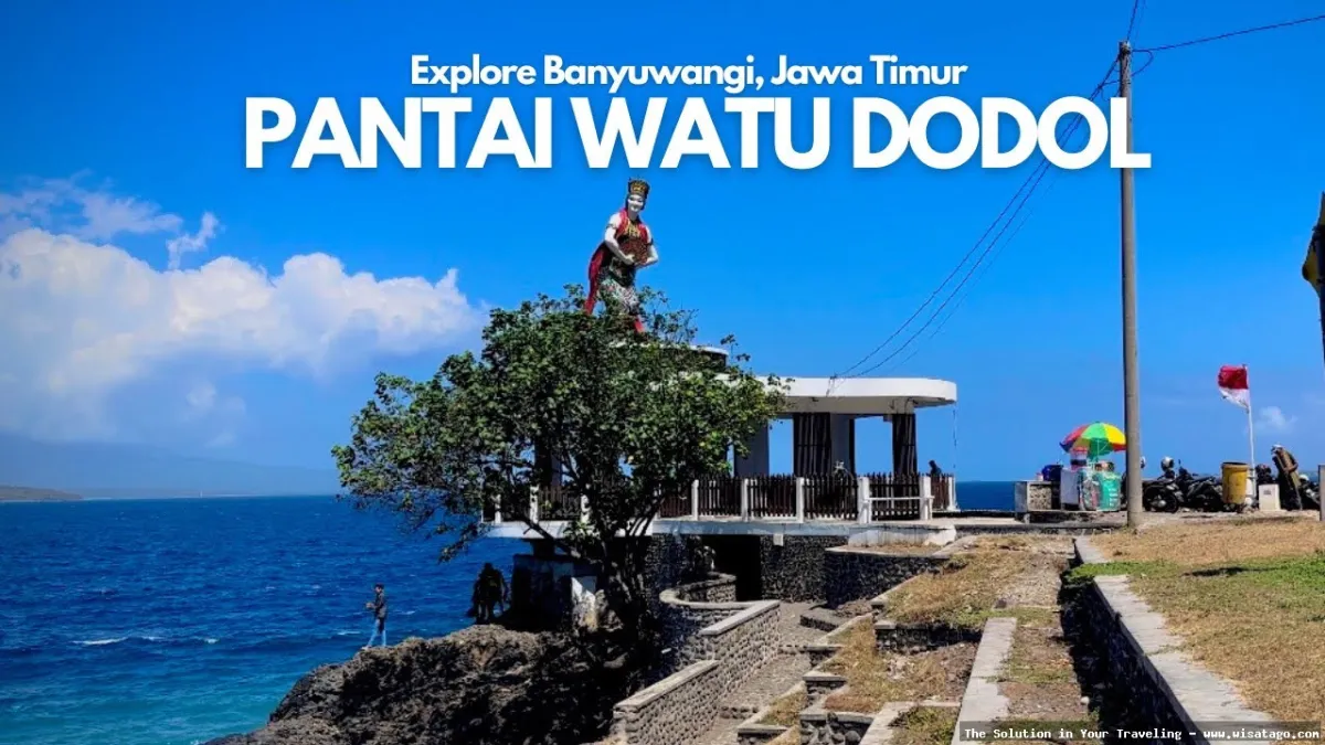 Pantai Watu Dodol, pemandangan indah