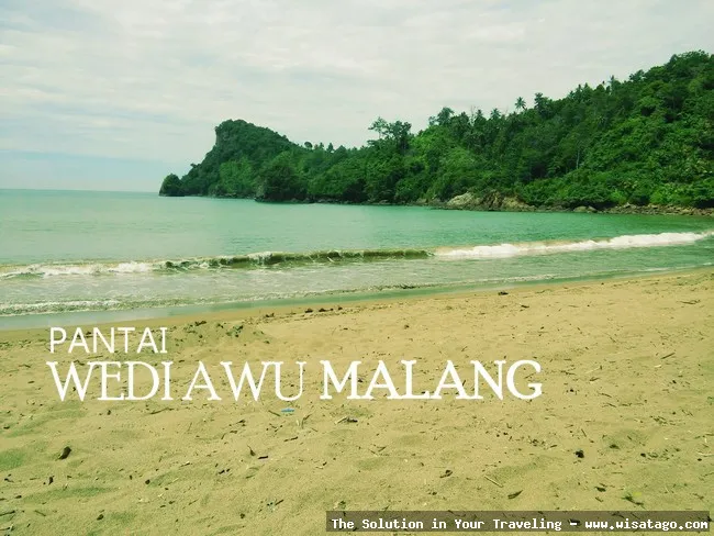 Pantai Wedi Awu yang menawan.