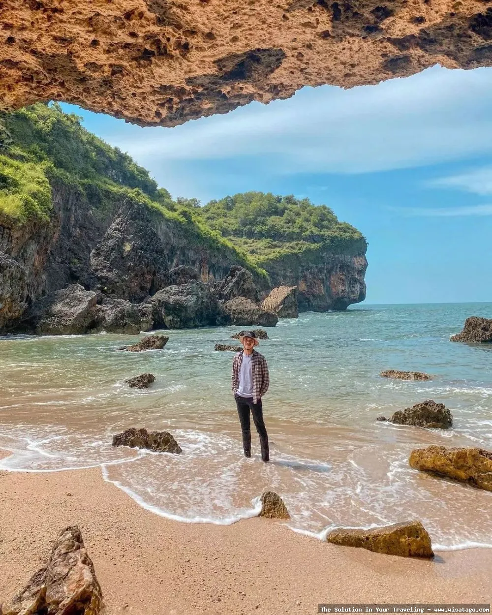 Pantai Wohkudu, keindahan tersembunyi Yogyakarta