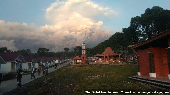 Pasar Minggu Semeru yang ramai pengunjung