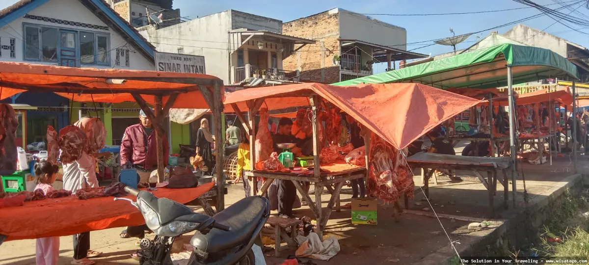 Pasar Minggu Semeru yang ramai dikunjungi