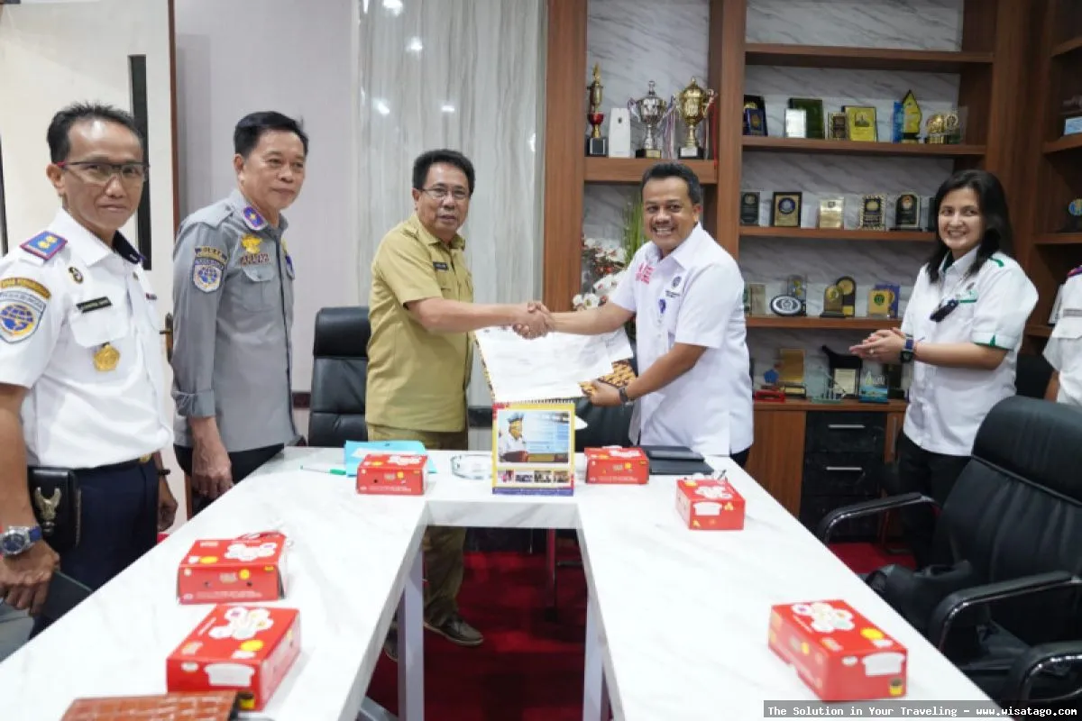 Pelabuhan Desa Sembilan yang indah