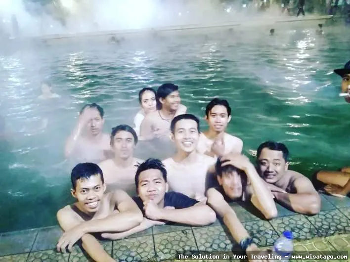 Pemandian Air Panas Cimanggu yang asri
