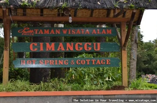 Pemandian Air Panas Cimanggu yang menyegarkan