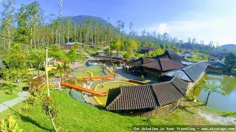 Pemandian Air Panas Cimanggu yang alami