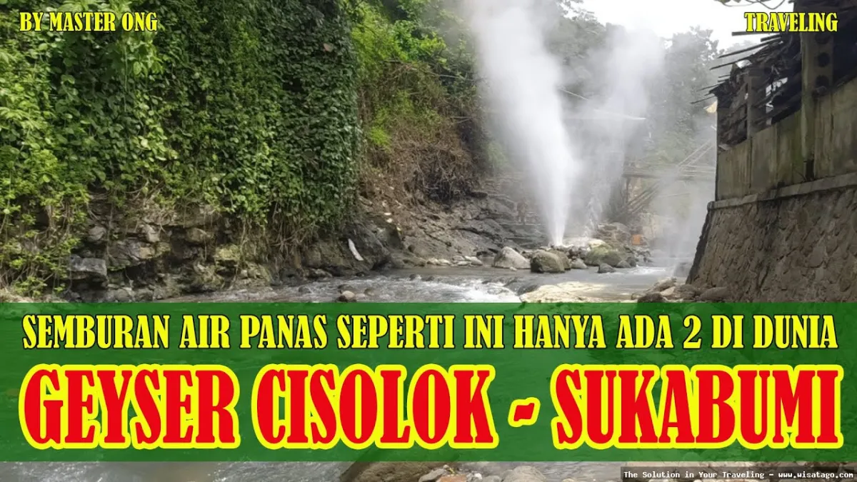 Pemandian Air Panas Cisolok yang menenangkan