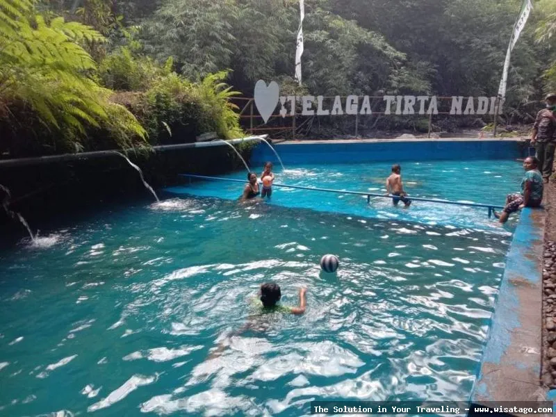 Pemandian Air Panas Jaboi yang menyegarkan