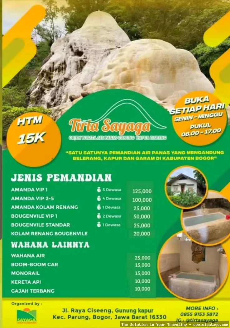 Pemandian Tirta Alam Sagalaherang yang menyegarkan