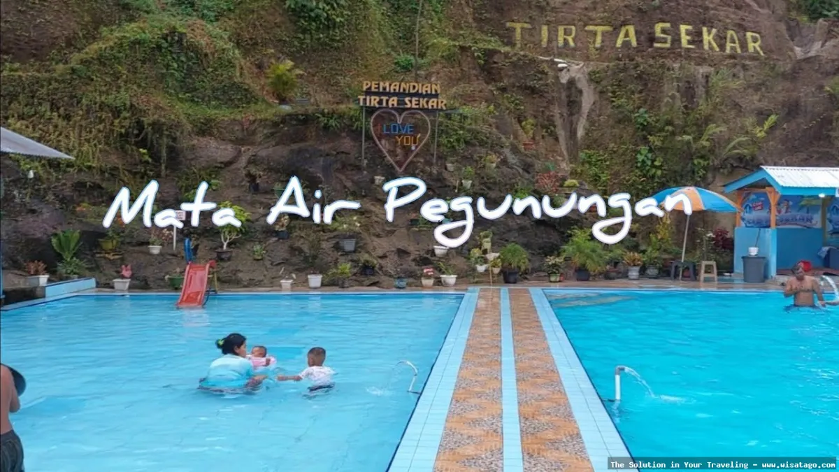 Pemandian Tirta Alam Sagalaherang yang menyegarkan