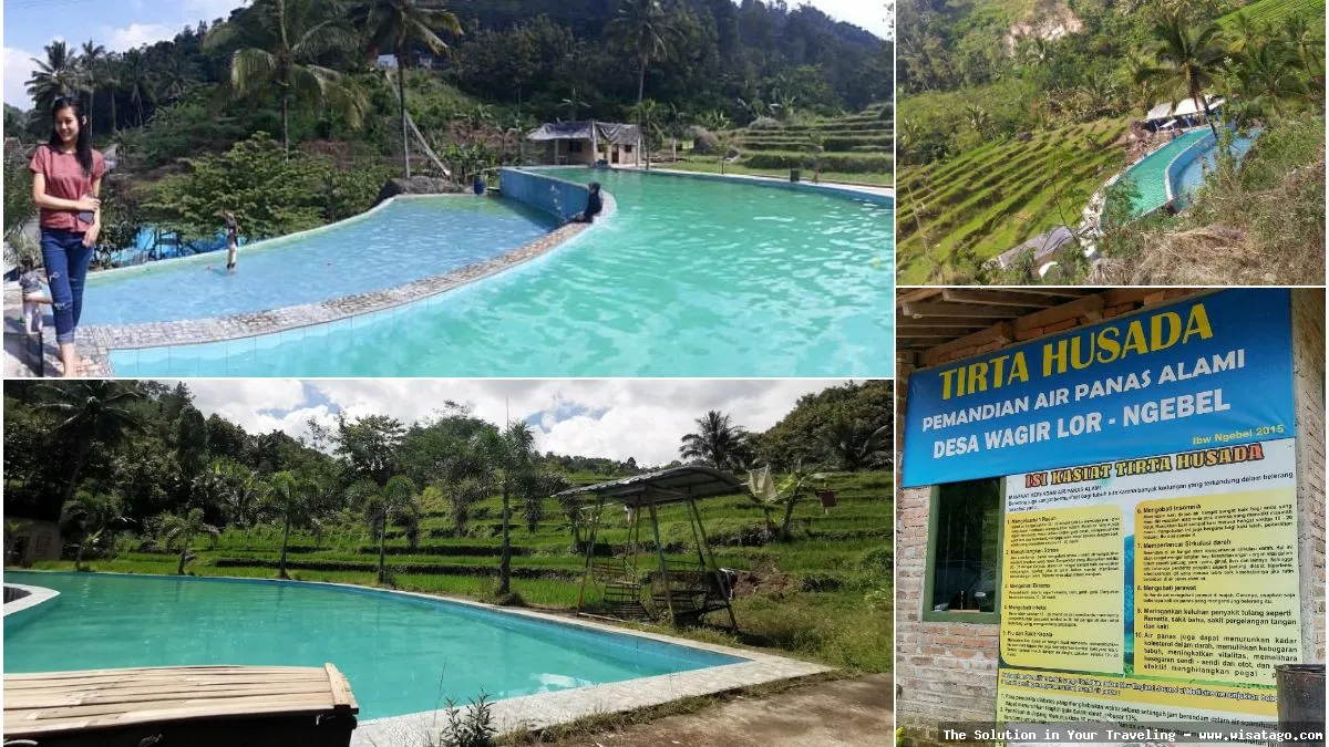 Pemandian Tirta Alam Sagalaherang yang asri