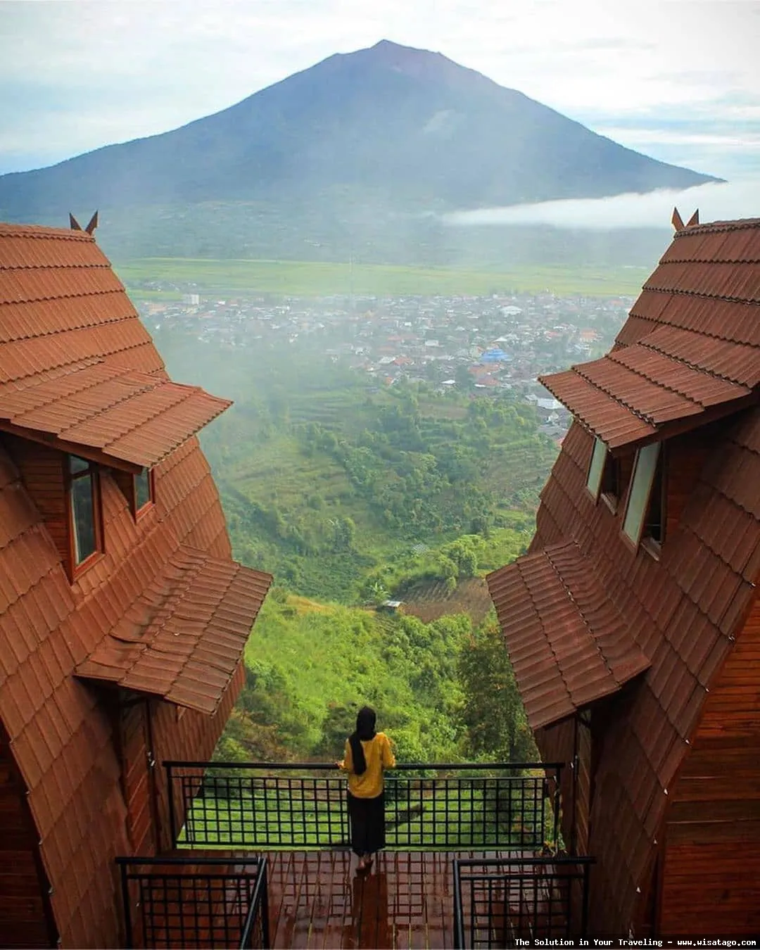 Perkebunan Teh Kayu Aro nan hijau