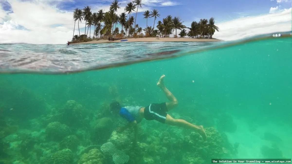 Pulau Abang, keindahan bawah lautnya