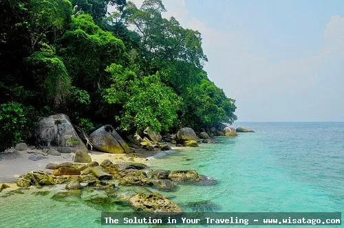 Pulau Belanding, surga tersembunyi Bangka.