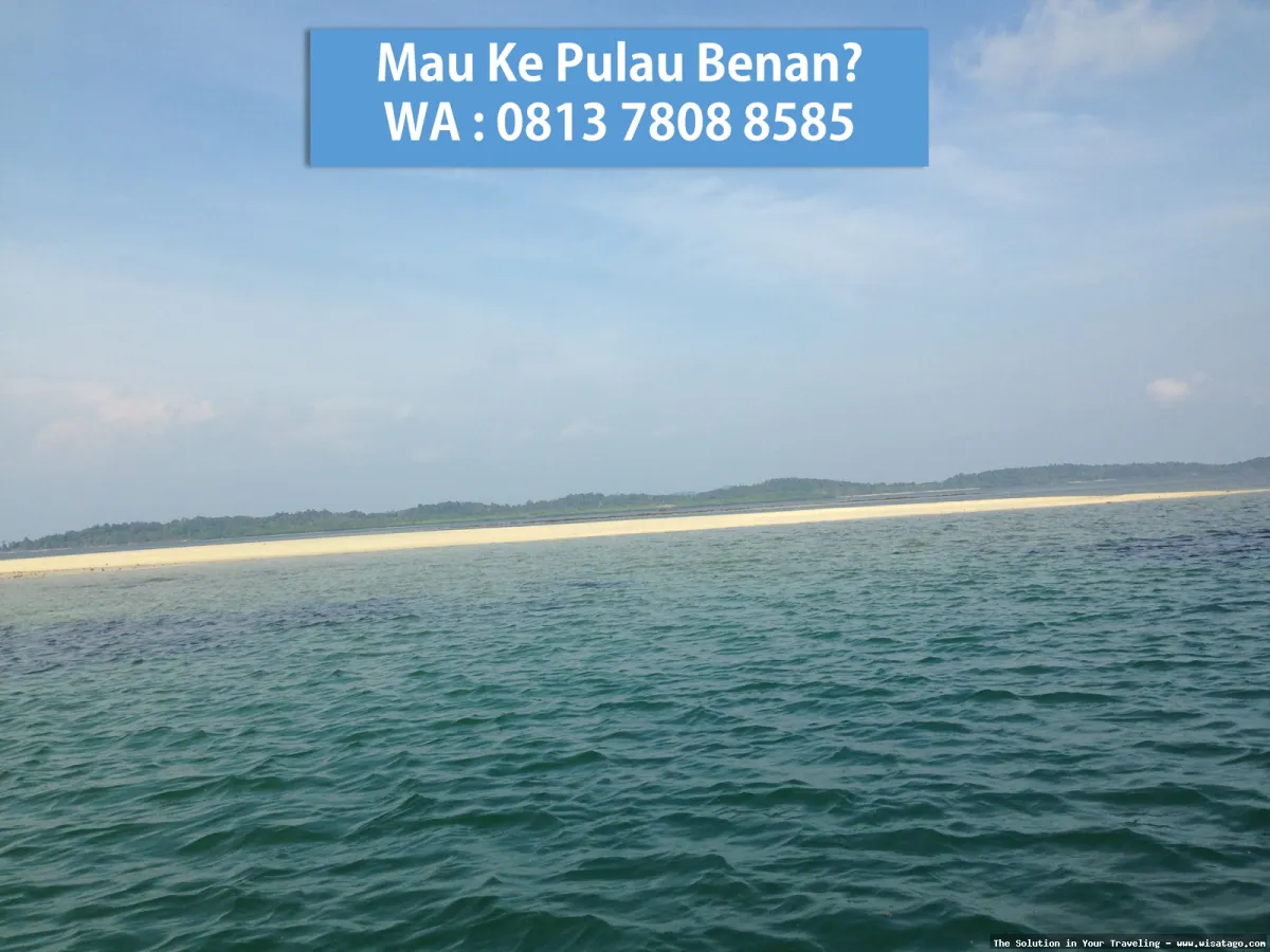 Pulau Benan Batam, pesona baharinya.