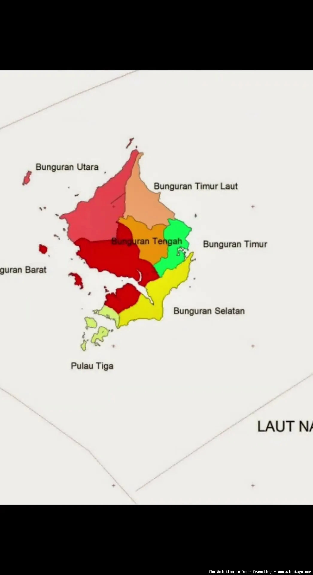 Pulau Bunguran: keindahan alam memukau