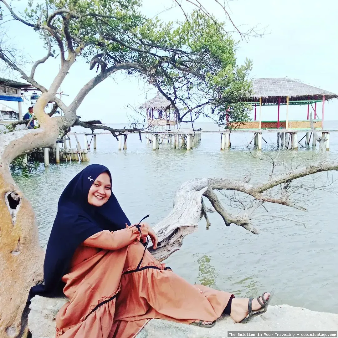 Pulau Cangkir, keindahan alam memukau
