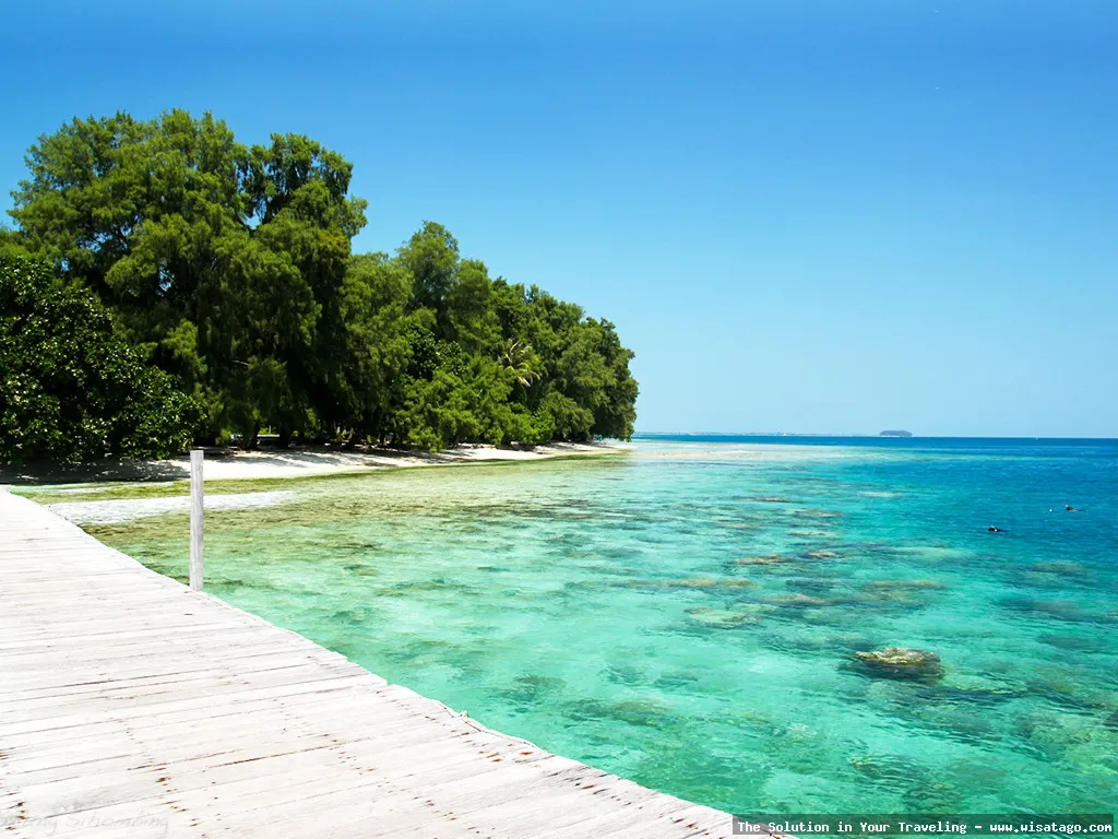 Pulau F.a.putra: keindahan alam Indonesia