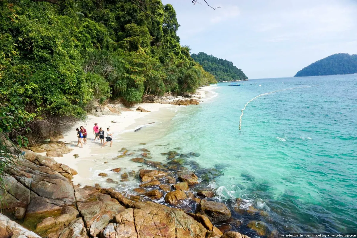 Pulau Lalang, keindahan alam memukau