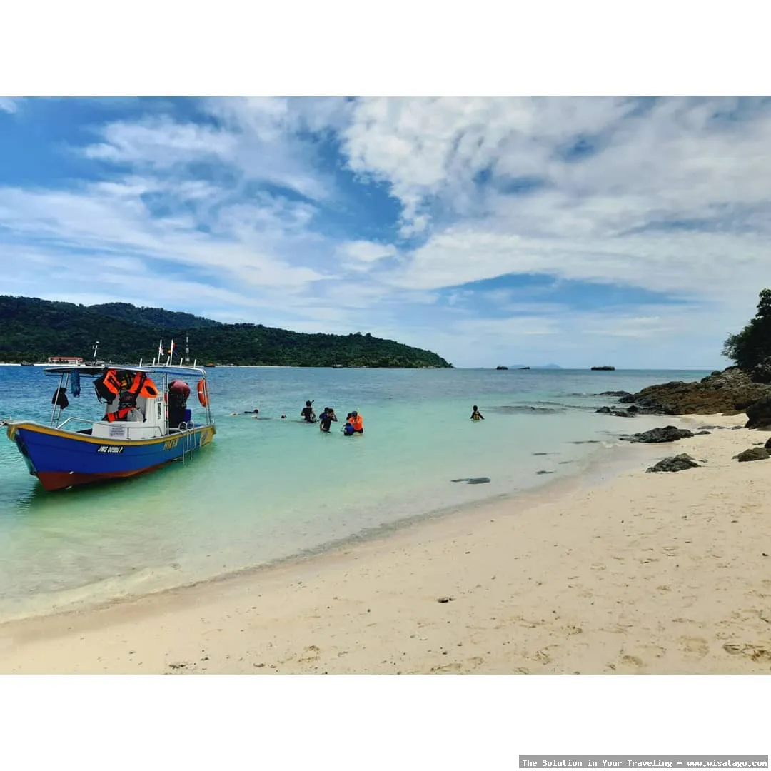 Pulau Mentigi, keindahan alam memukau