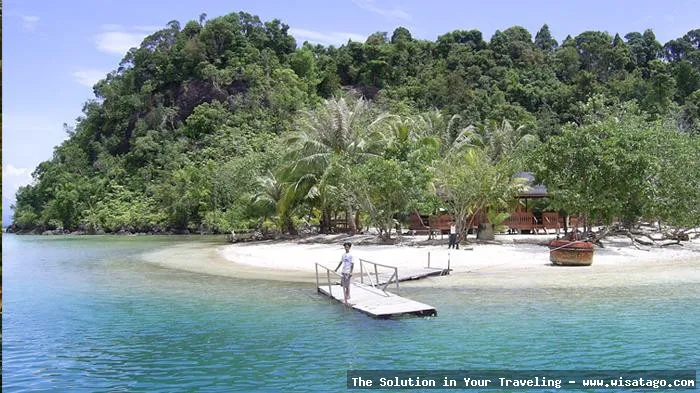 Pulau Mursala Sibolga, keindahan memukau.