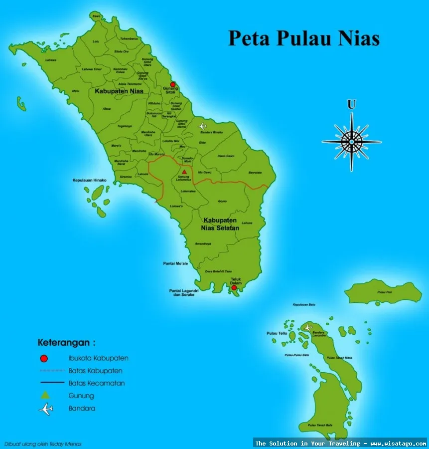 Pulau Nias: Surga tersembunyi Sumatera
