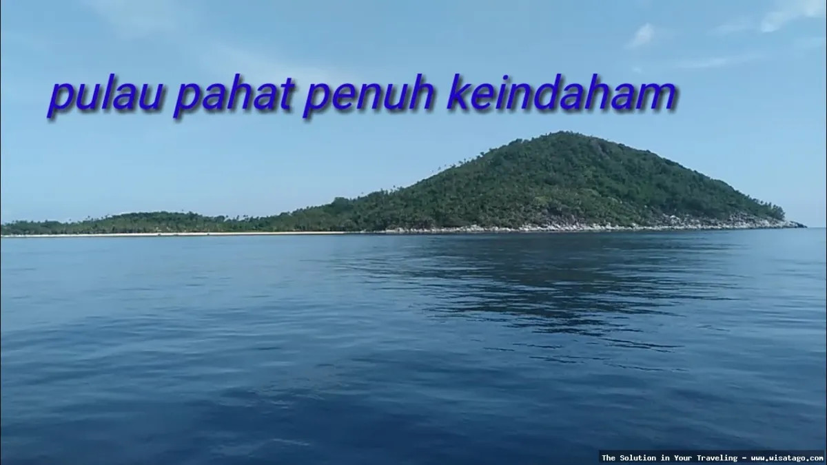 Pulau Pahat, keindahan alam memukau