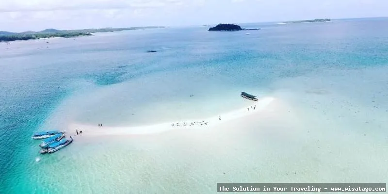 Pulau Pasir, gugusan pulau kecil.