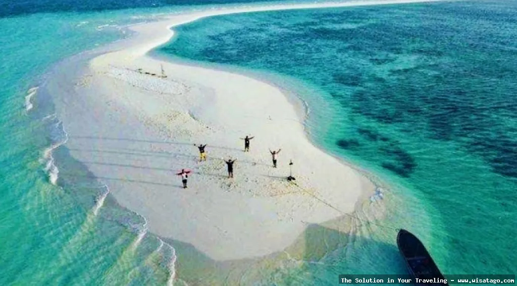 Pulau Pasir, pulau sengketa Indonesia.