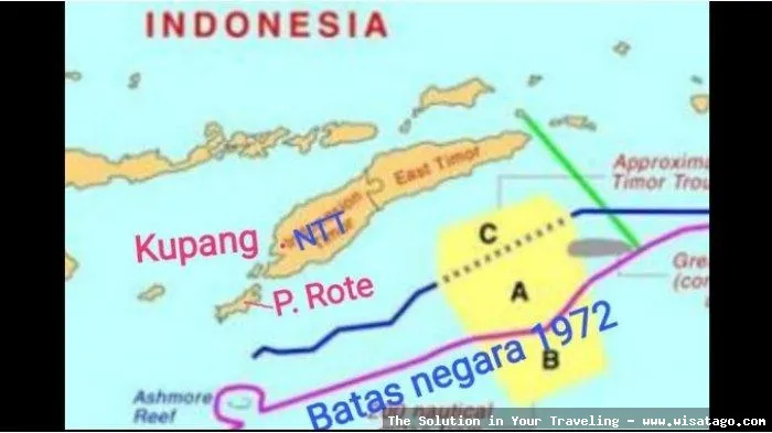 Pulau Pasir, gugusan pulau kecil