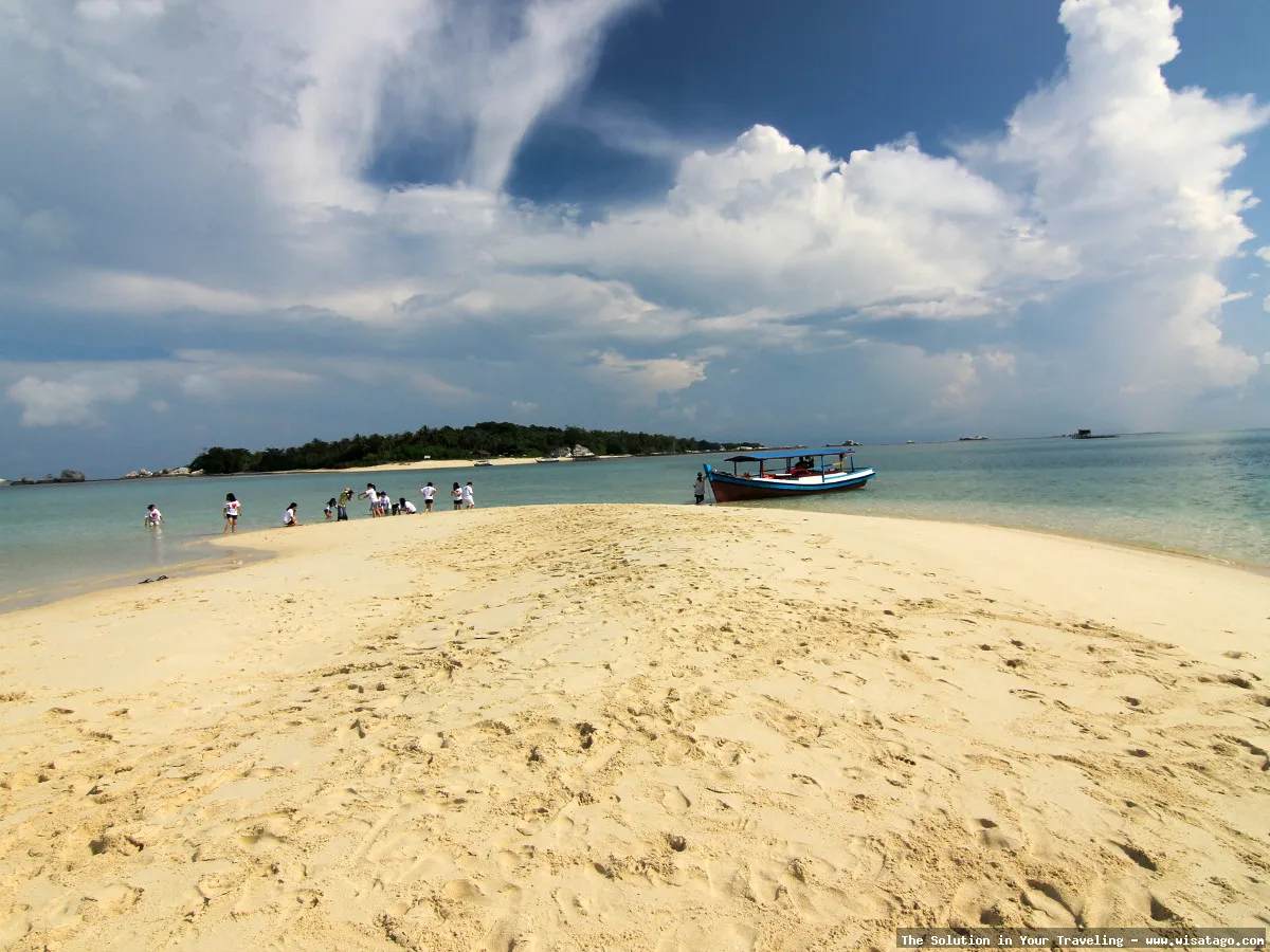 Pulau Pasir, gugusan pulau kecil.