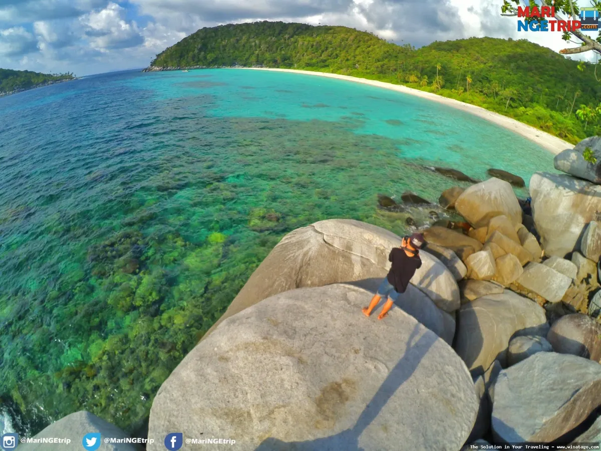Pulau Penjalin, keindahan alam memukau