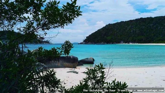 Pulau Penjalin, keindahan alami memukau