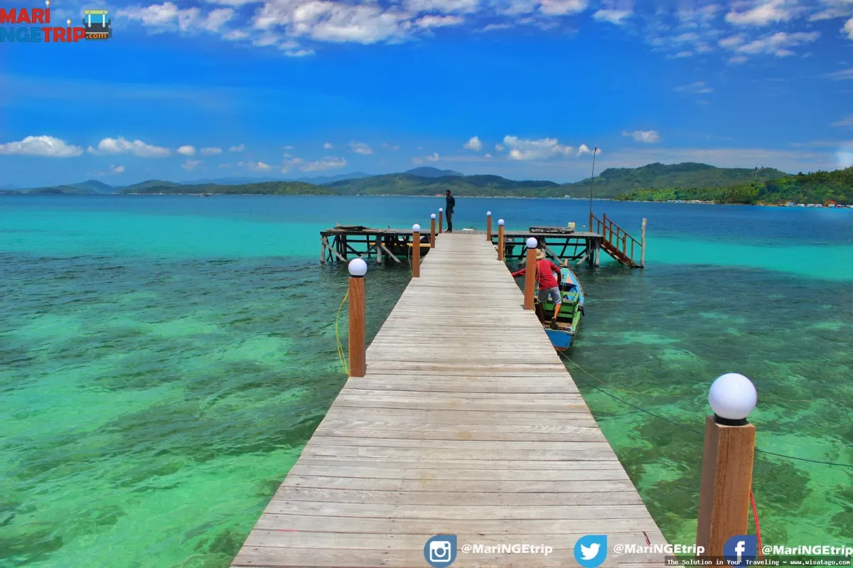 Pulau Penjalin, keindahan alam memukau