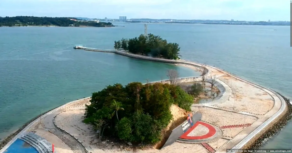 Pulau Penyusuk, keindahan alam memukau