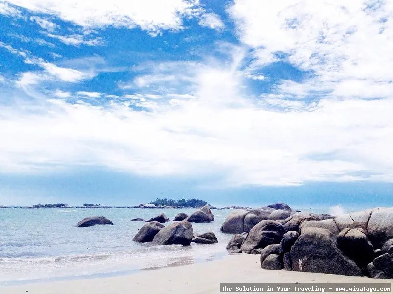 Pulau Penyusuk, keindahan alam memukau
