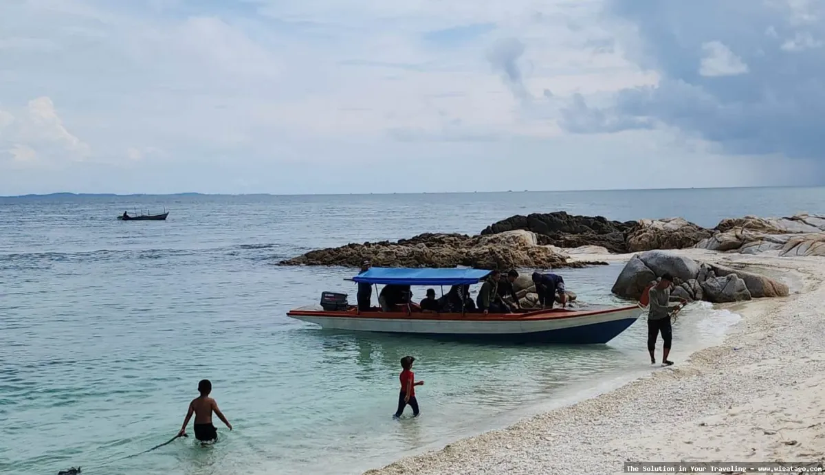 Pulau Penyusuk, keindahan alam memukau